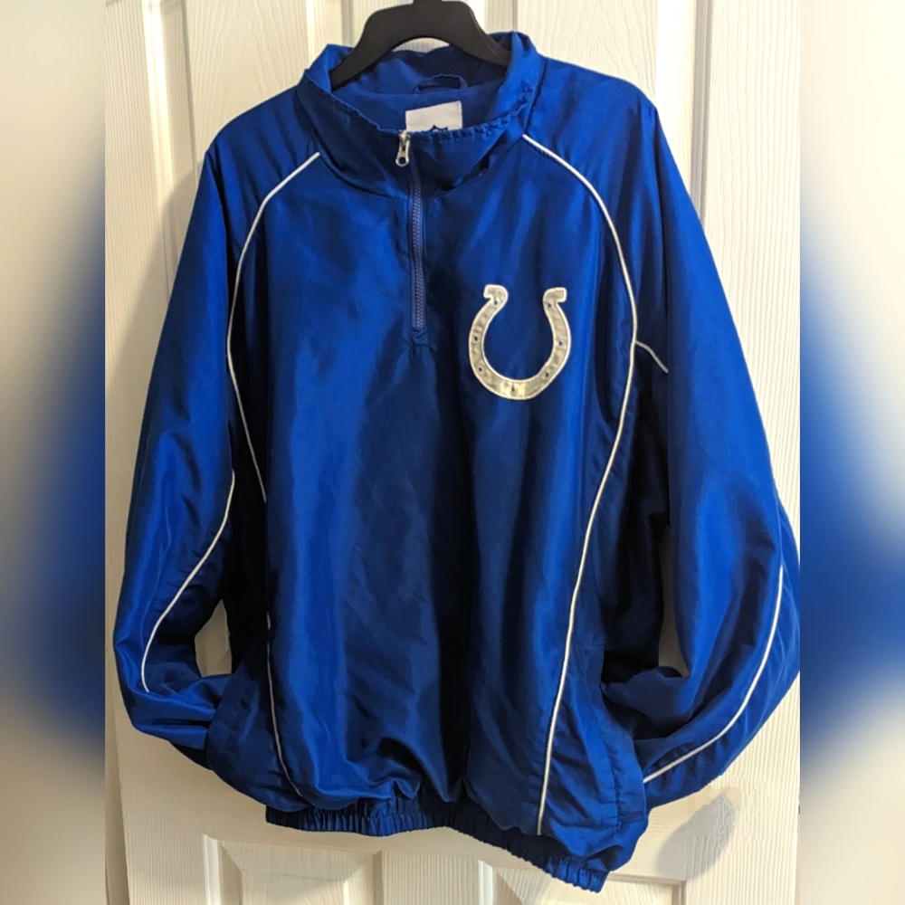 Indianapolis Colts quarter zip pullover Sz: 2XL
